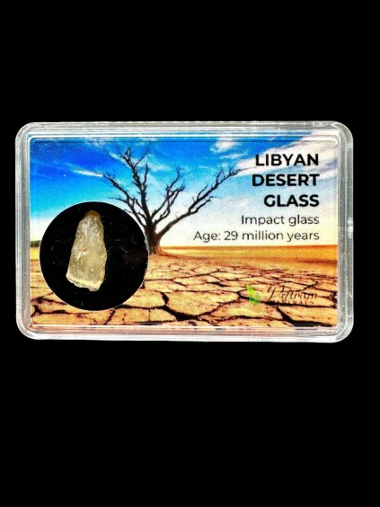 Libysches Wüstenglas in der Box