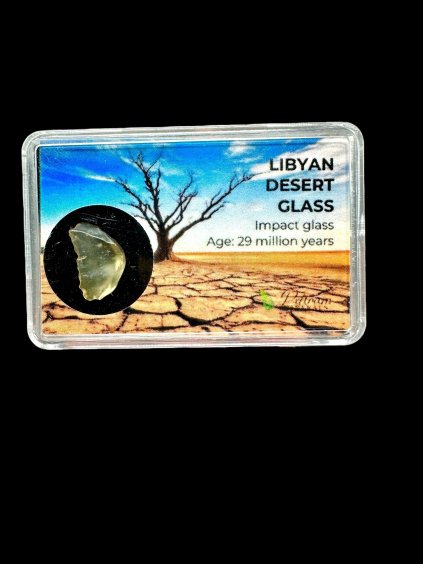 Libysches Wüstenglas in der Box