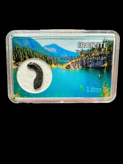 Irgizite in box 0,31g – Zhamanshin, Kazakhstan