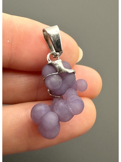 Traubenchalcedon Anhänger