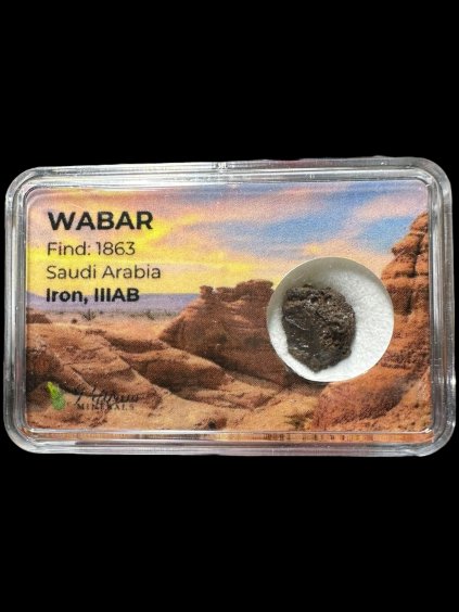 Meteorit Wabar 1,29g – Saudská Arábie