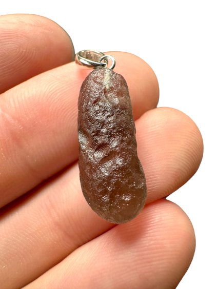 Stříbrný přívěsek z kolumbianitu