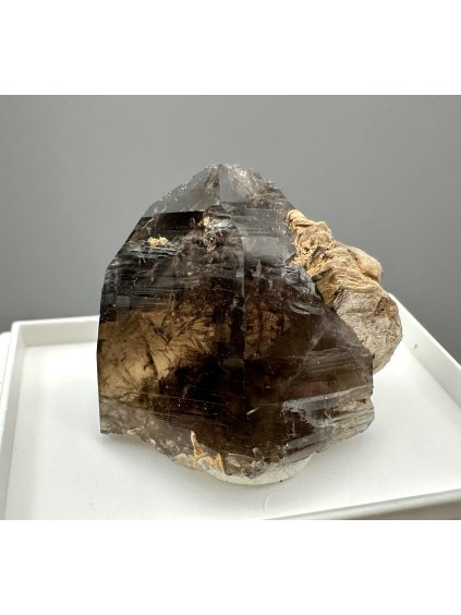 Smoky quartz, Muscovite – Bobruvka, CZ
