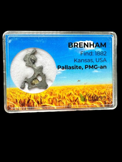 Meteorit Pallasit Brenham 2,99g – Kansas, USA