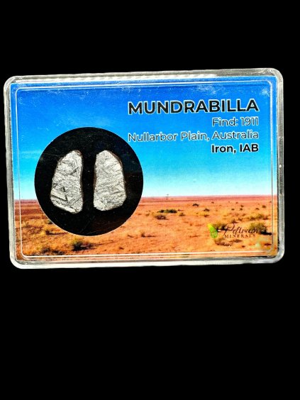 Meteorit Mundrabilla (Paar) – Nullarbor-Ebene, Australien