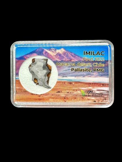 Meteorit Pallasit Imilac 1g / Scheibe – Chile