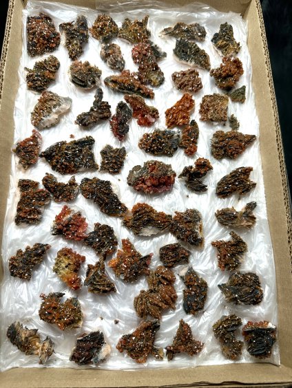 Vanadinit 3-5 cm – Maroko 1000g