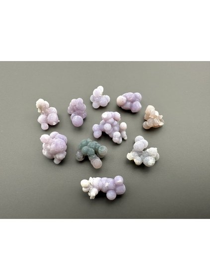 Grape Chalcedony – Sulawesi, Indonesia – 10pcs