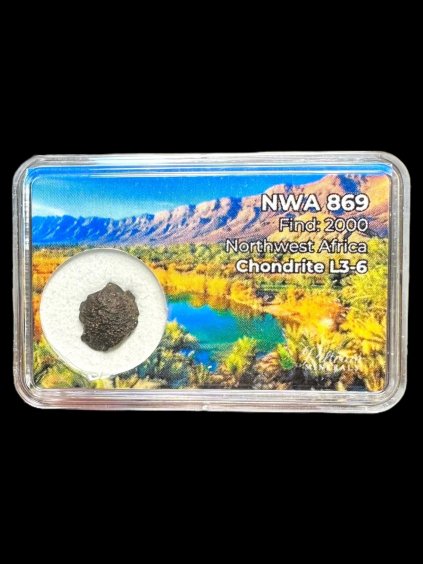 Meteorit NWA 869 – 0,47g – Nordwestafrika