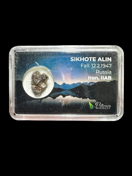 Meteorit Sikhote Alin 1,63g – Rusko
