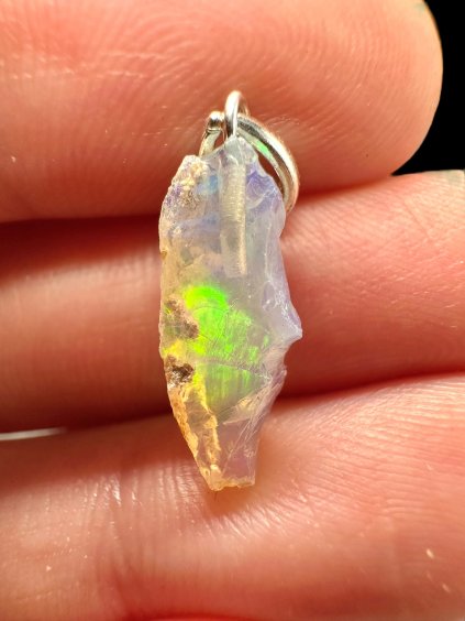 Silber Edelopal Anhänger