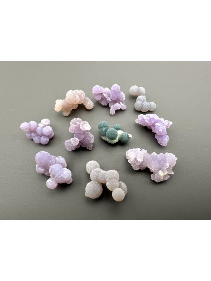 Grape Chalcedony – Sulawesi, Indonesia – 10pcs