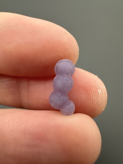 Hroznový chalcedon – Sulawesi – Indonésie – 0,4g