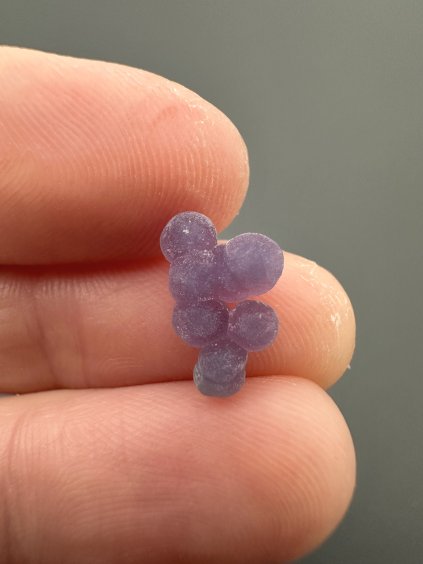 Hroznový chalcedon – Sulawesi – Indonésie – 0,3g