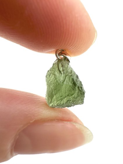 Moldavite pendant