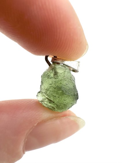 Moldavite pendant