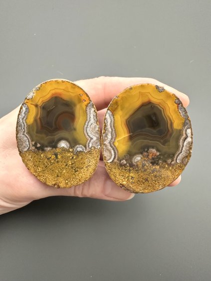 Agate (pair) – Xuanhua, Hebei, China