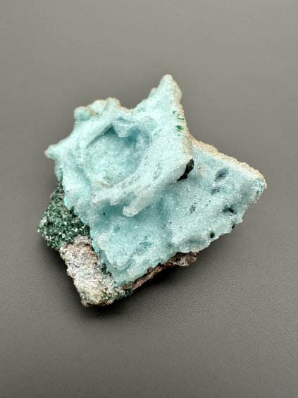 Chryzokol s malachitem 11,7g – Kongo