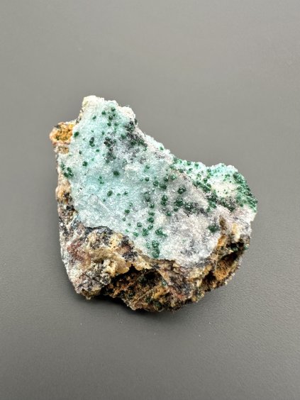 Chrysokoll mit Malachit – Kongo