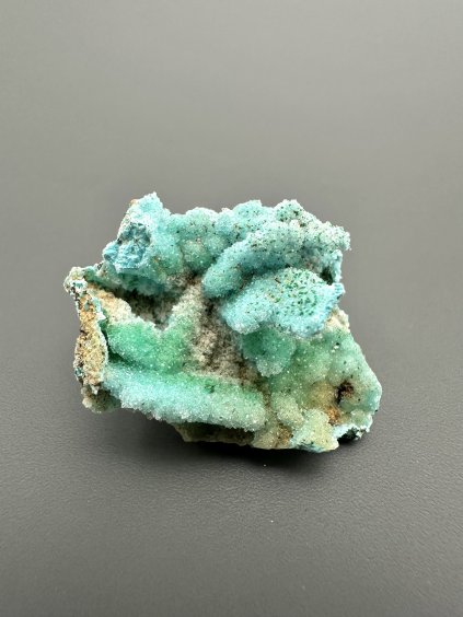Chrysokoll mit Malachit – Kongo