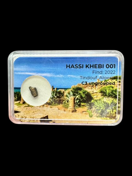 Meteorit Hassi Khebi 001 – Alžírsko
