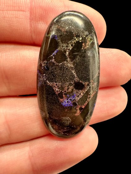 Australský opál 26,8ct – Kabošon – Andamooka, Austrálie