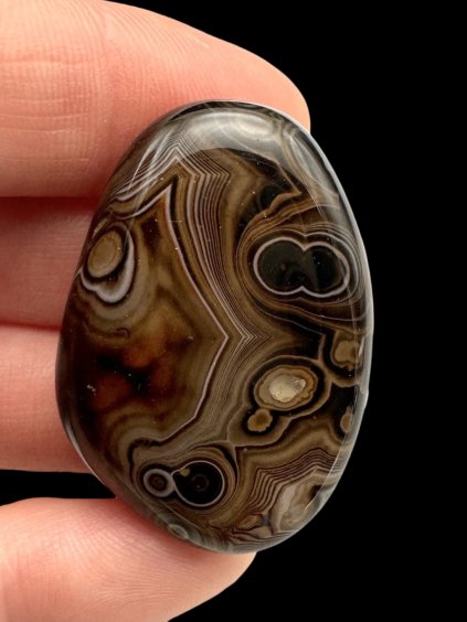 Getrommelter Achat – Madagaskar