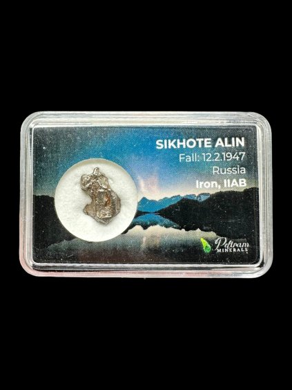 Meteorit Sikhote Alin 1,6g – Rusko