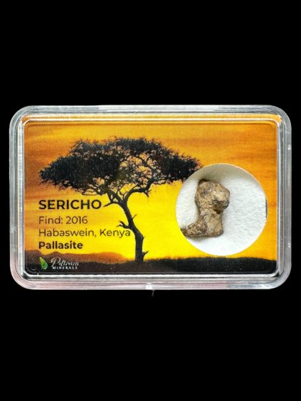 Meteorit Pallasit Sericho 1,4g – Kenia
