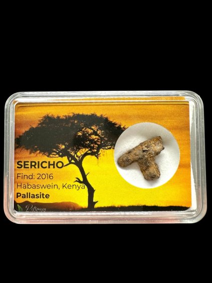 Meteorit Pallasit Sericho 1,7g – Keňa