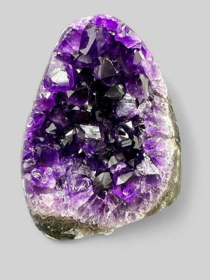 Amethyst-Geode (poliert) – Uruguay