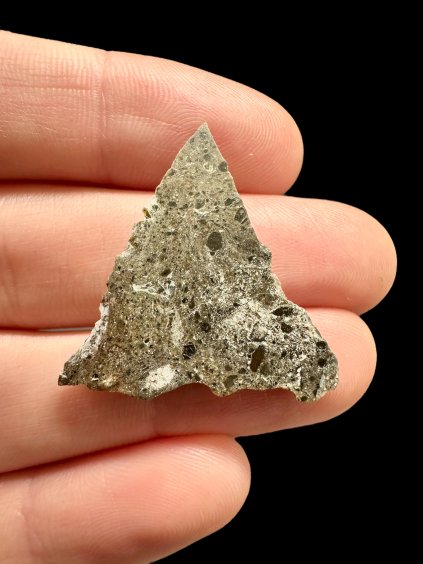 Lunární meteorit Oued el Hamim 001 – Libye