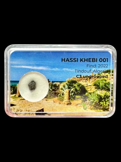 Meteorite Hassi Khebi 001 – 0,09g – Algeria