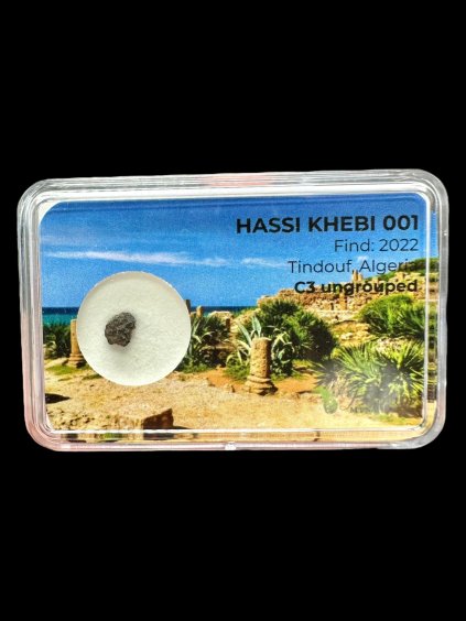 Meteorit Hassi Khebi 001 – Alžírsko
