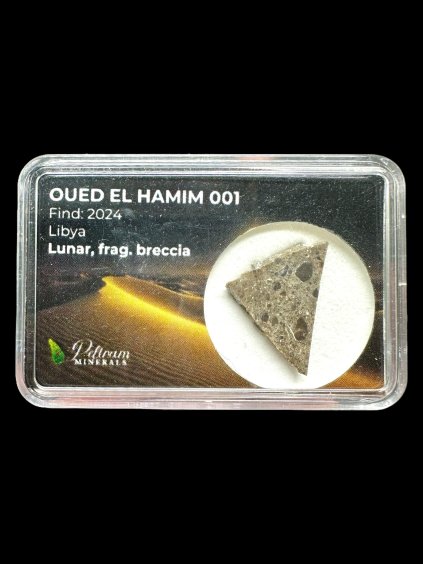 Mondmeteorit Oued el Hamim 001 – 1,3g – Libyen