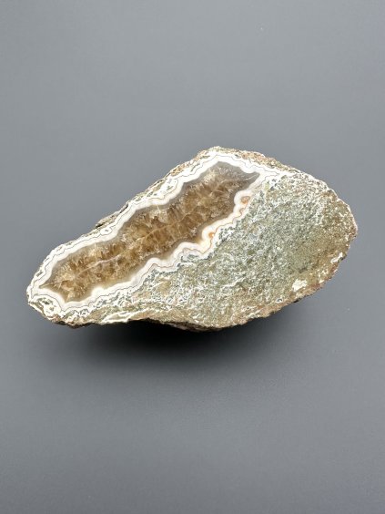 Kalcitový achát – Rokle, ČR