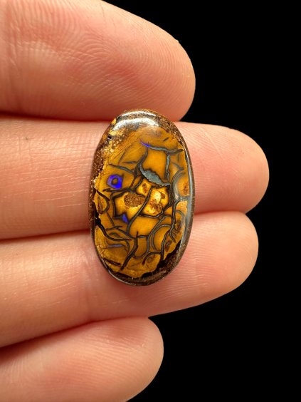 Boulder opal – Cabochon – Koroit, Queensland, Australia
