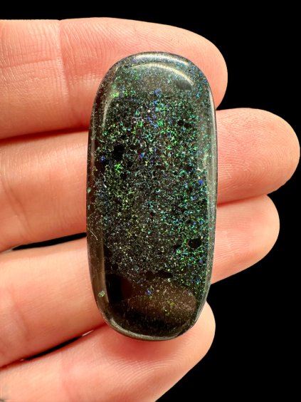 Australský opál 30,1ct – Kabošon – Andamooka, Austrálie