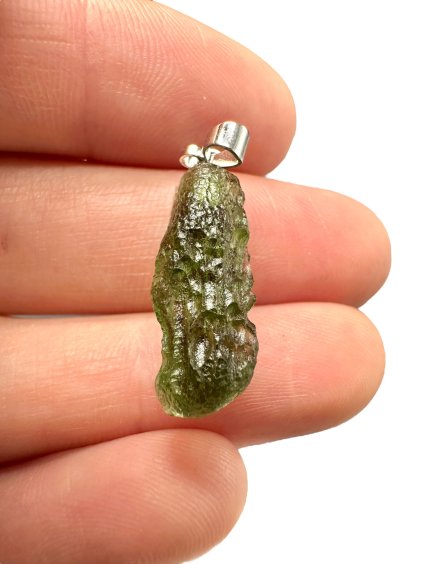 Moldavite pendant