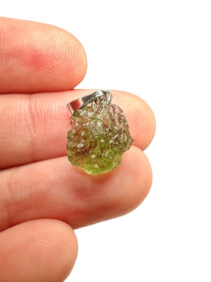 Moldavite pendant