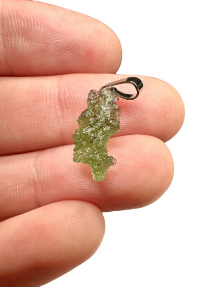Moldavite pendant