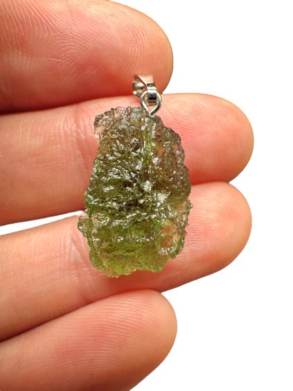 Vltavínový přívěsek