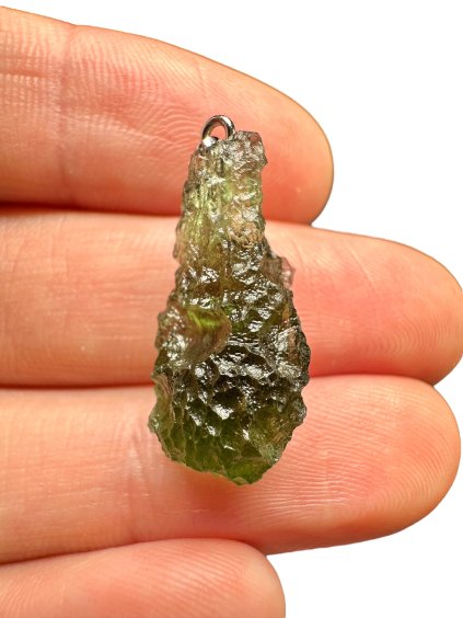 Moldavite pendant