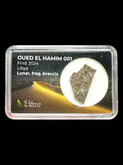 Mondmeteorit Oued el Hamim 001 – 1,2g – Libyen