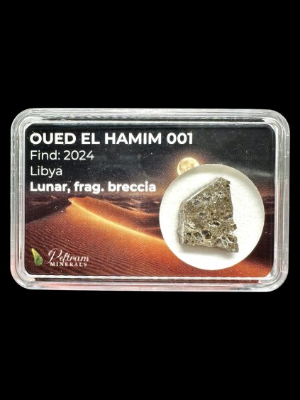 Lunar meteorite Oued el Hamim 001 – 1,2g – Libya