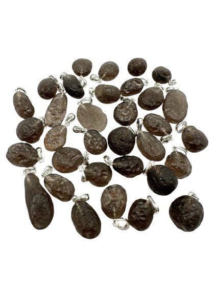 Silver colombianite pendant – random piece