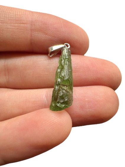 Moldavite pendant