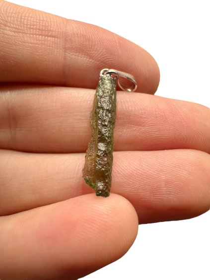 Moldavite pendant
