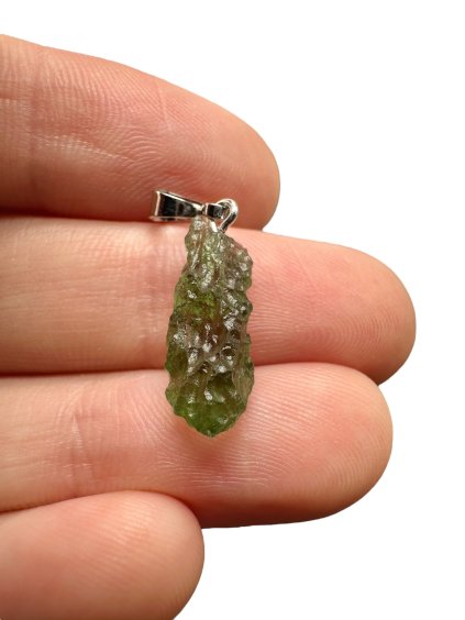 Moldavite pendant