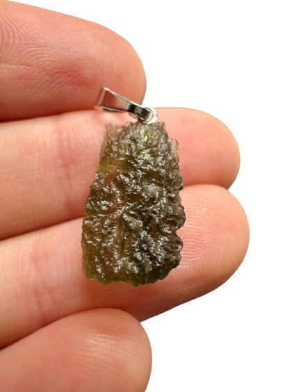 Moldavite pendant